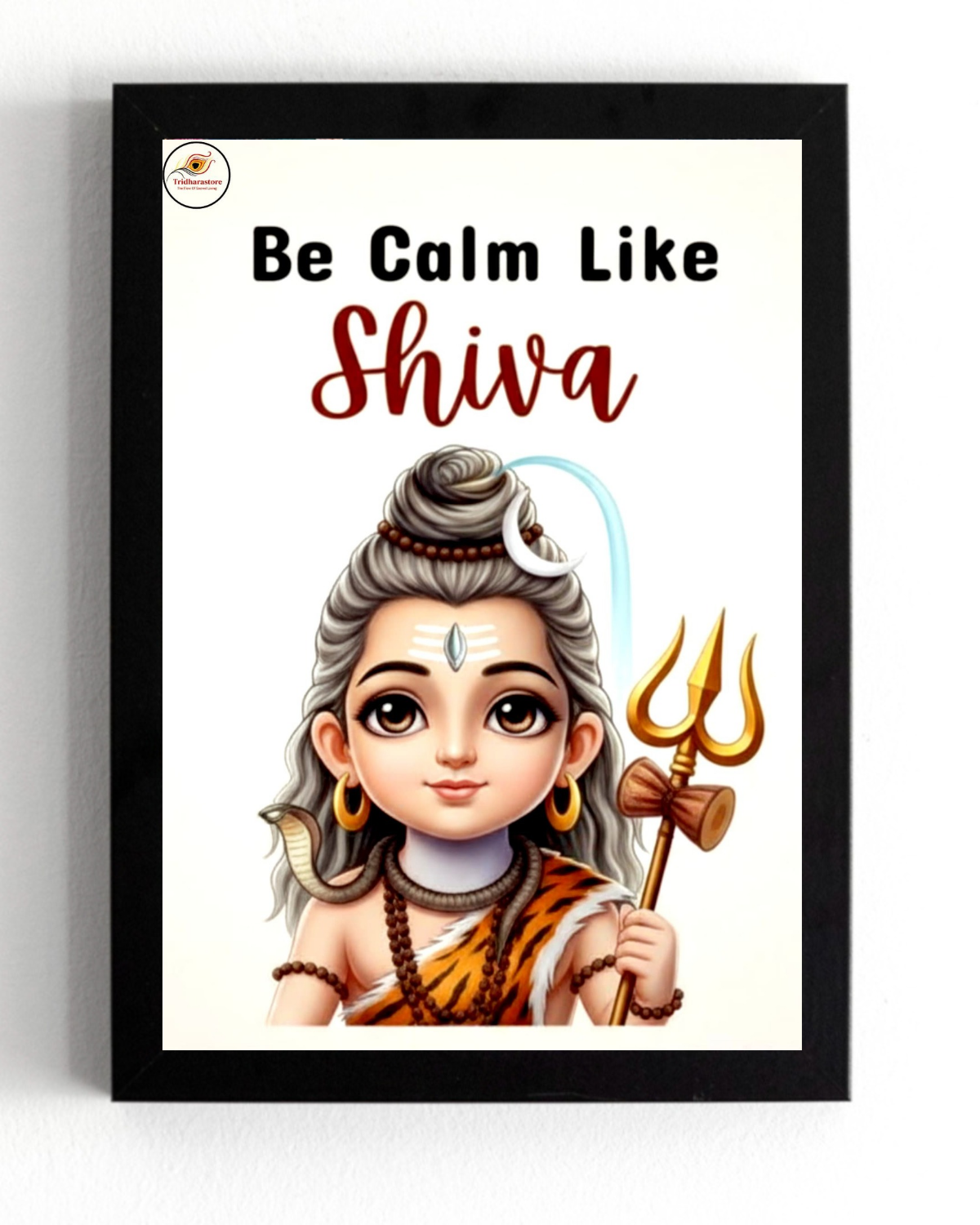 Shiva Divine Guidance Framed Posters