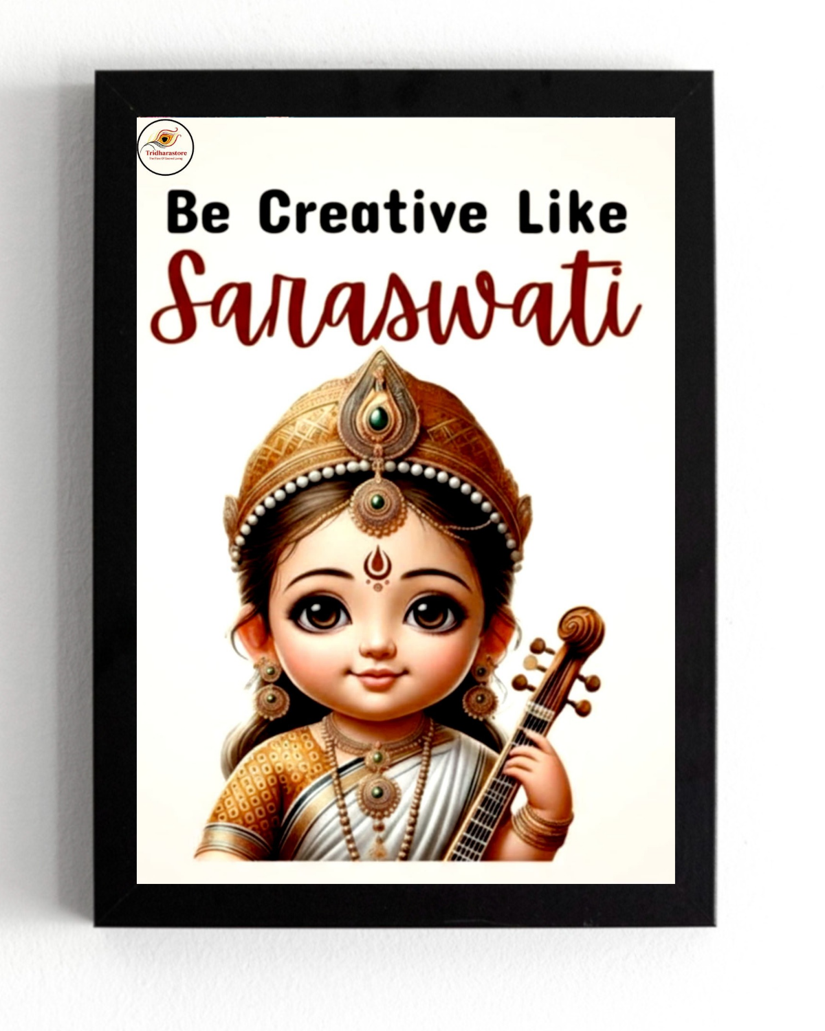 Saraswati Divine Guidance Framed Posters