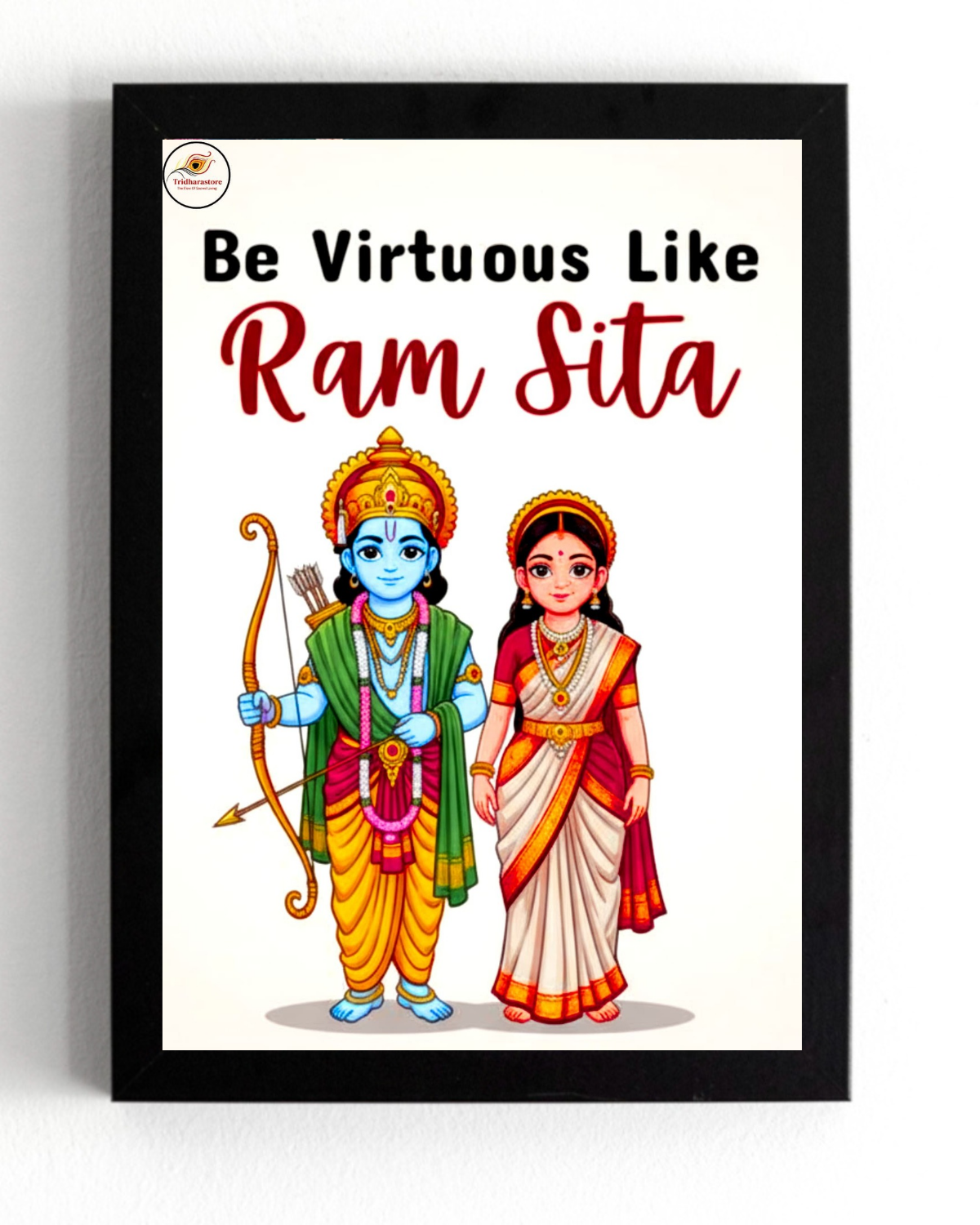 Ram Sita Divine Guidance Framed Posters