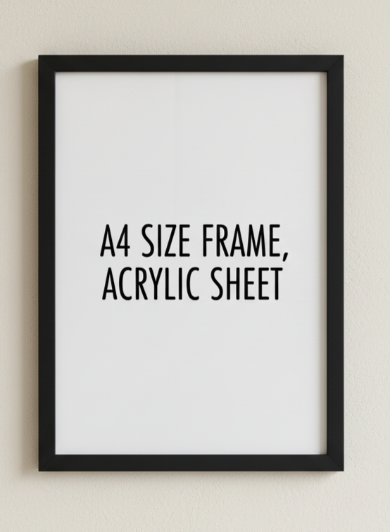 Shree Krishna with Arjun Mahabharat theme Framed Posters