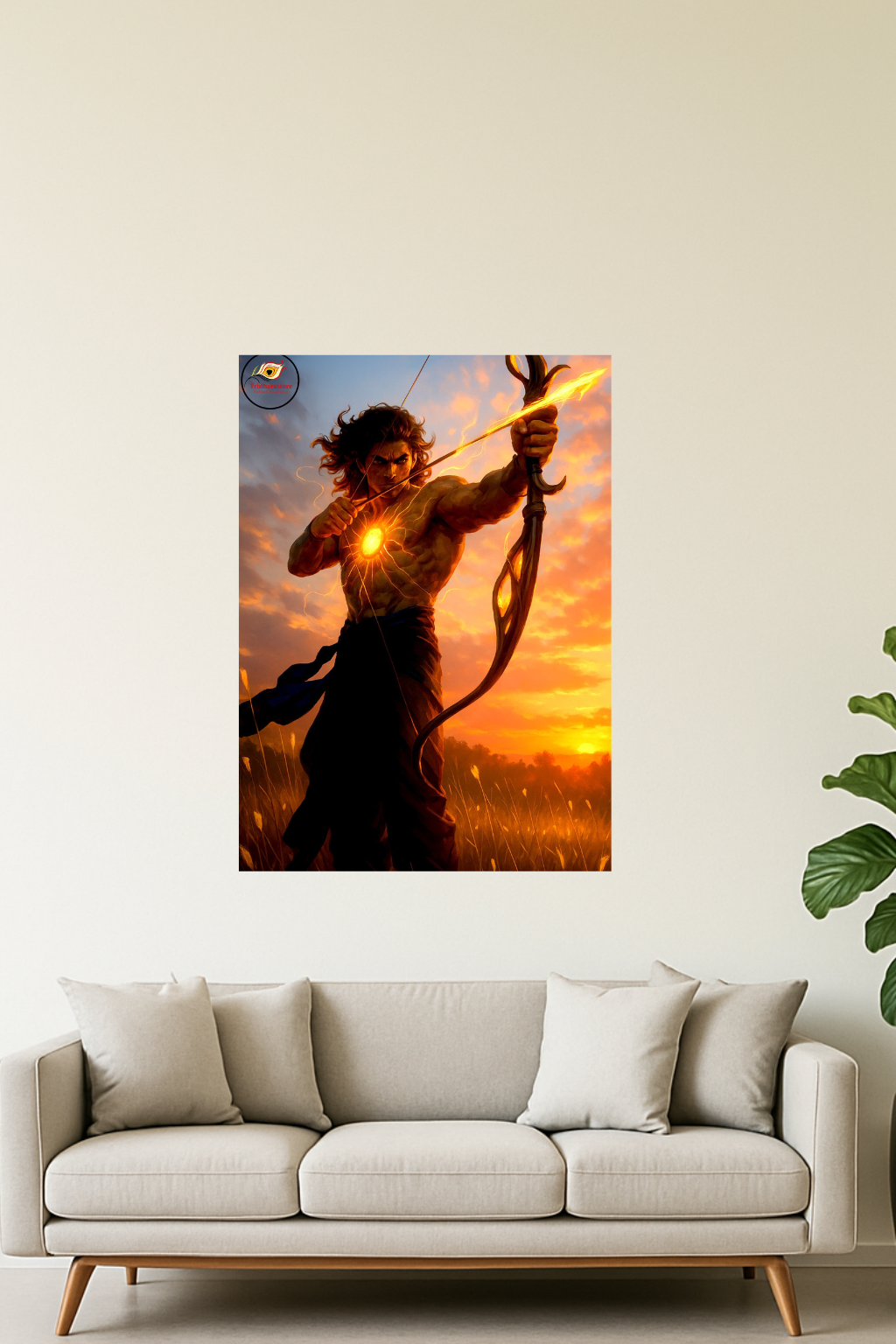 Lord Karna Divine Unframed Posters