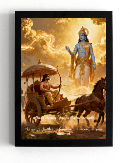 Arjuna's Dilemma Framed Posters