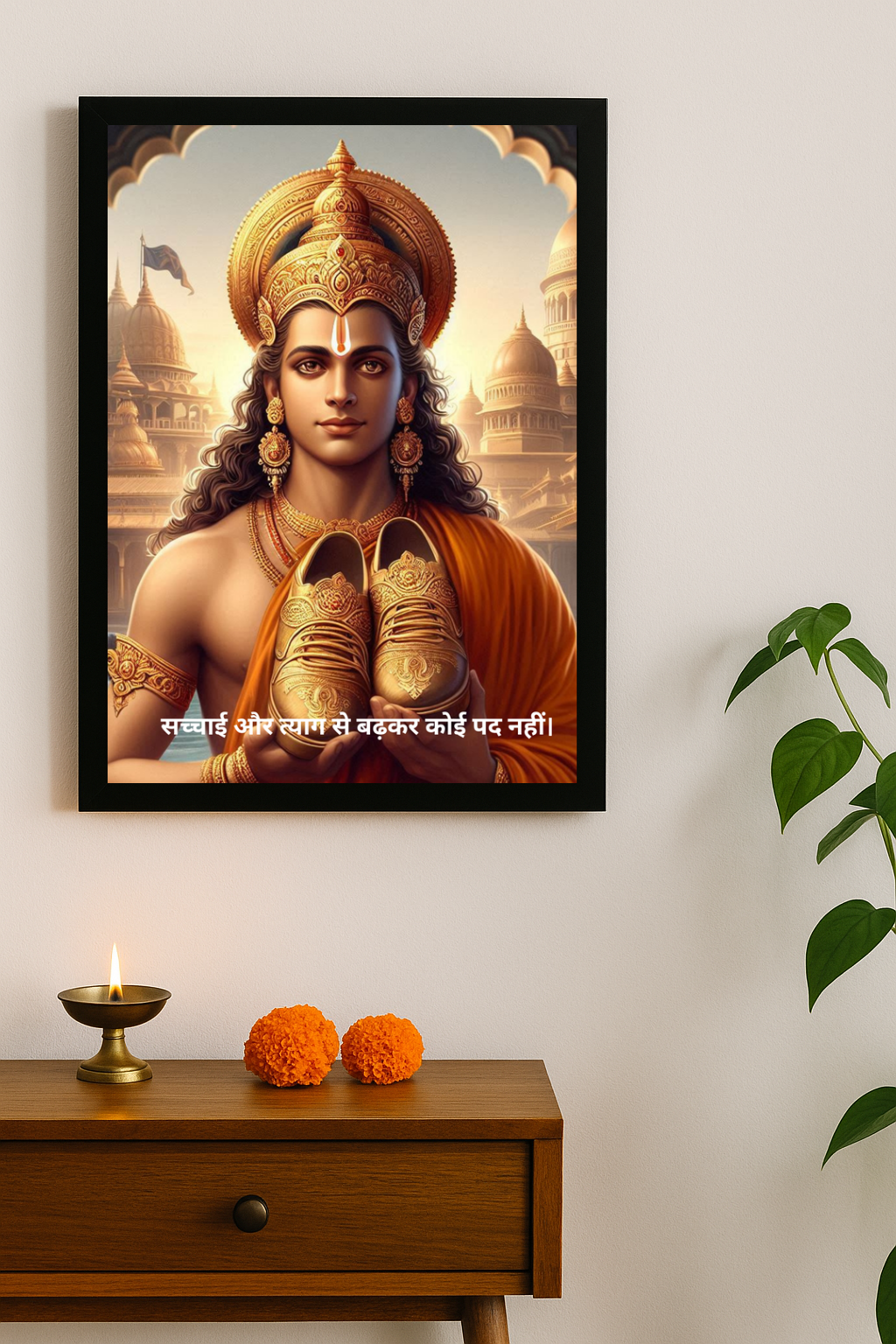 Lord Bharat Motivational Framed Posters