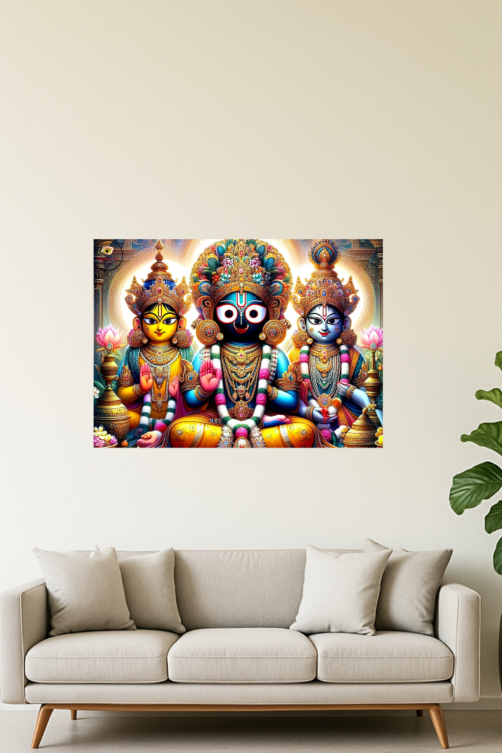 Lord Jagannath Divine Unframed Posters