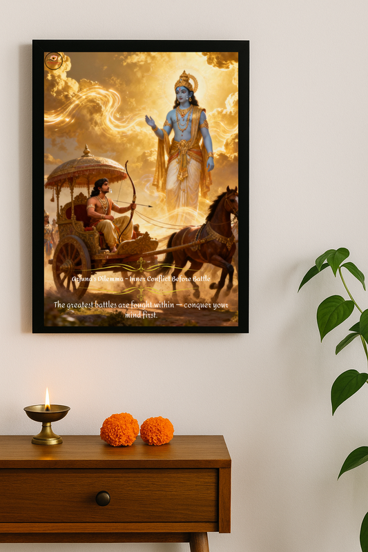 Arjuna's Dilemma Framed Posters