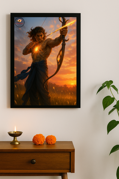 Lord Karna Framed Posters