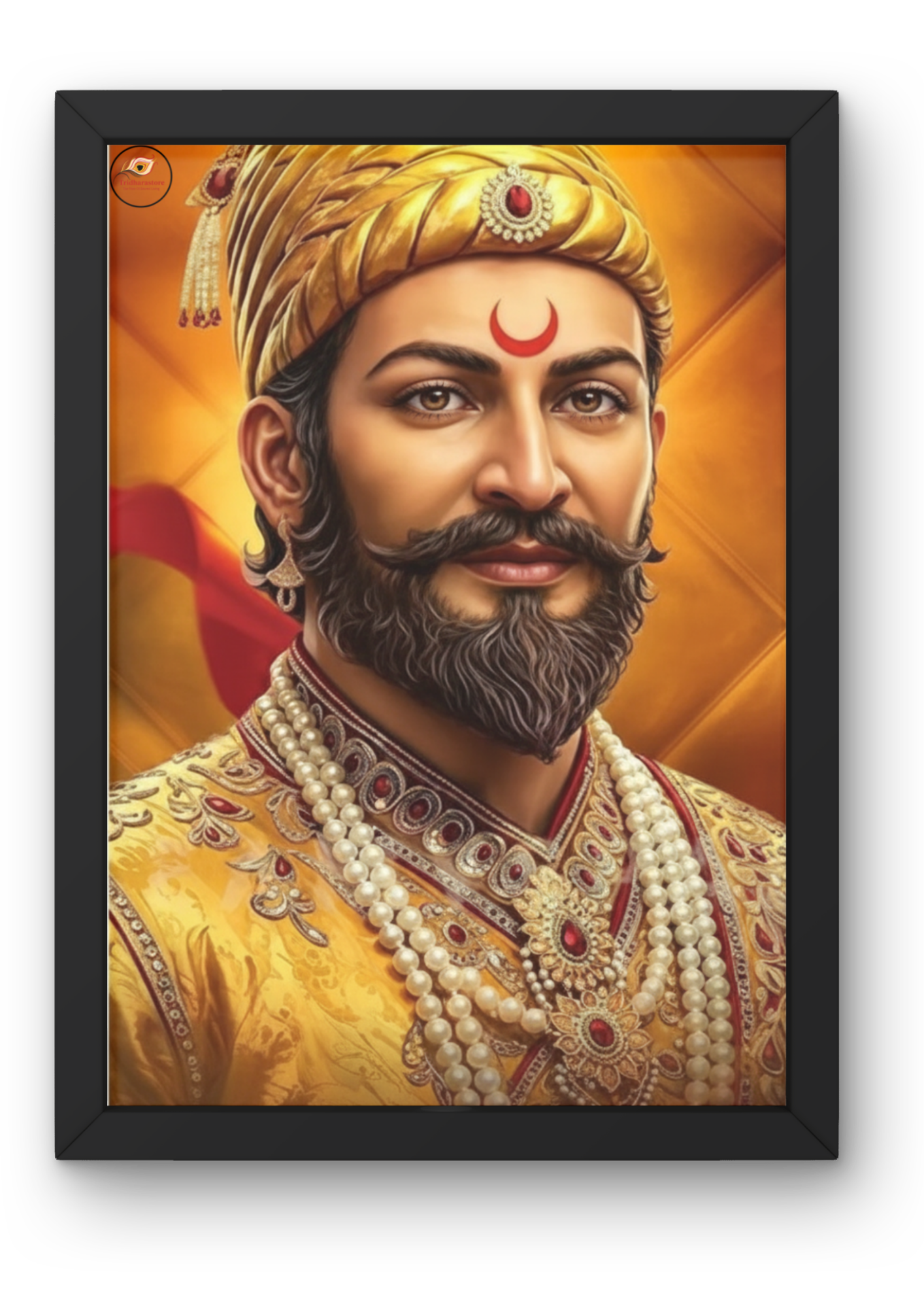 Shree Chhatrapati Shivaji Maharaj (छत्रपति शिवाजी महाराज)  Framed Poster
