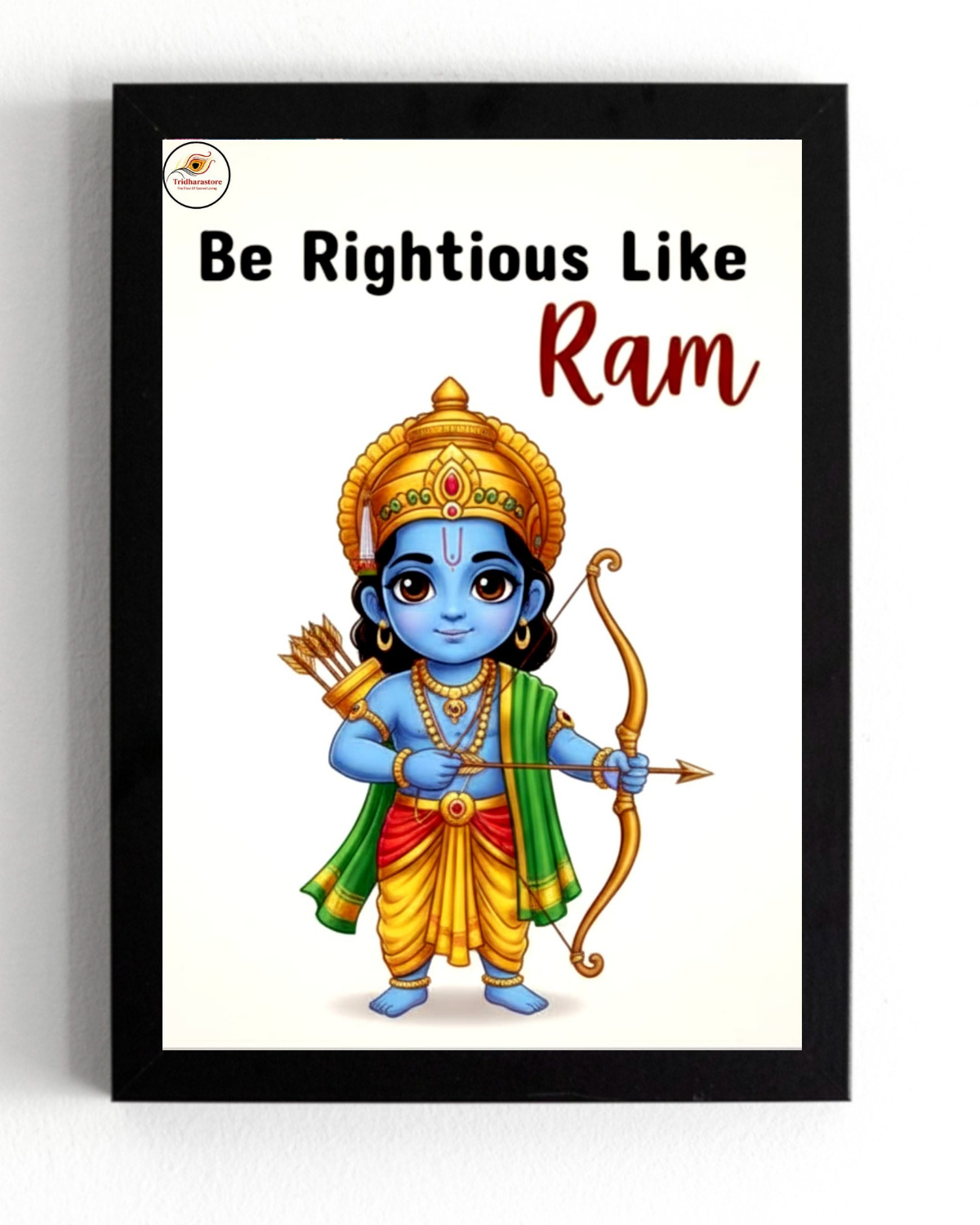 Ram Divine Guidance Framed Posters