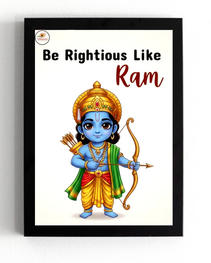 Ram Divine Guidance Framed Posters